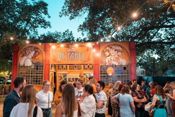 The Lotterywest De Parel Spiegeltent's new home!